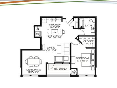 Prescott: Beds - 1: Baths - 1: SqFt Range - 845 to 845