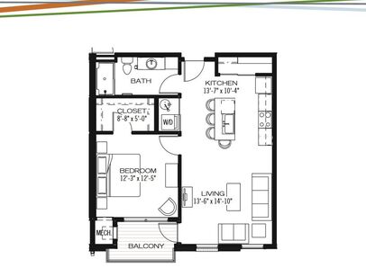 Warren: Beds - 1: Baths - 1: SqFt Range - 744 to 744