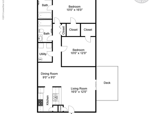 The Byland: Beds - 2: Baths - 2: SqFt Range - 1030 to 1030