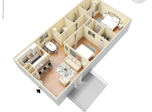 The Byland: Beds - 2: Baths - 2: SqFt Range - 1030 to 1030