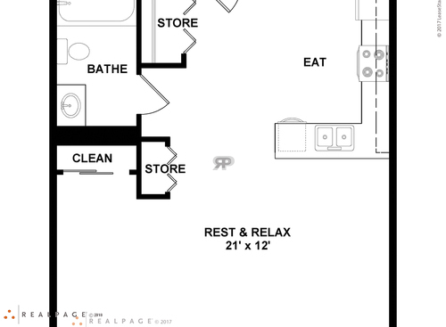 Studio: Beds - 1: Baths - 1: SqFt Range - 556 to 556
