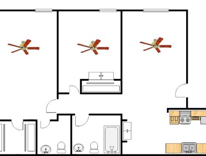 El Rancho: Beds - 2: Baths - 2: SqFt Range - 875 to 875
