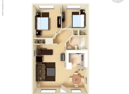 Red Rock: Beds - 2: Baths - 1: SqFt Range - 900 to 900