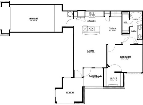 A5: Beds - 1: Baths - 1: SqFt Range - 761 to 761