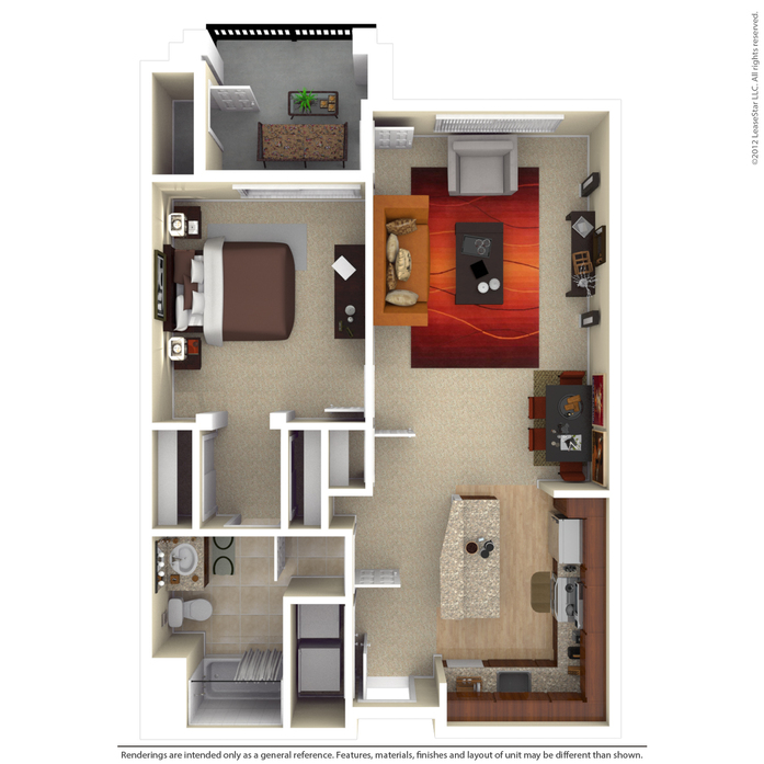 Los Gatos Creek Apartments San Jose Floor Plans At Aventino Furnished