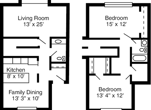 Queen Palm: Beds - 2: Baths - 1.5: SqFt Range - 1410 to 1410