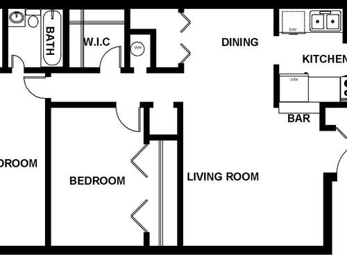 2 Bedroom: Beds - 2: Baths - 1: SqFt Range - 804 to 804