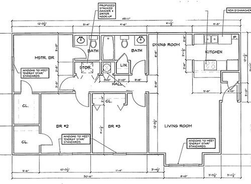3 Bedroom: Beds - 3: Baths - 1.5: SqFt Range - 1051 to 1051