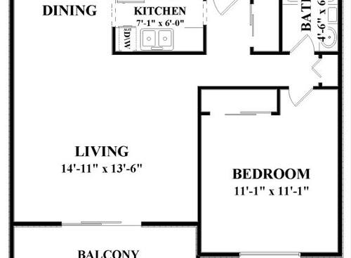 Whisper: Beds - 1: Baths - 1: SqFt Range - 868 to 868