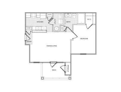 Scarlet: Beds - 1: Baths - 1: SqFt Range - 751 to 751