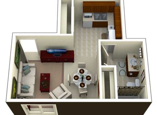 Dover - Studio: Beds - Studio: Baths - 1: SqFt Range - 475 to 475