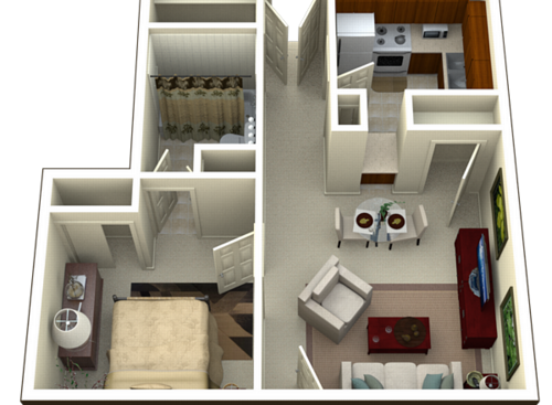 Newark: Beds - 1: Baths - 1: SqFt Range - 525 to 525