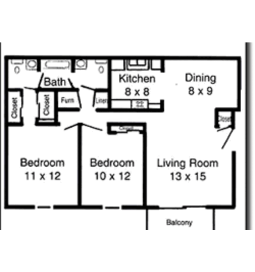 Pembroke: Beds - 2: Baths - 1.5: SqFt Range - 900 to 900