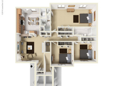 3 Bed 2 Bath Regular: Beds - 3: Baths - 1.75: SqFt Range - 1500 to 1500