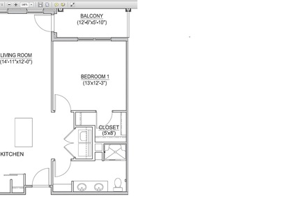 A-786: Beds - 1: Baths - 1: SqFt Range - 786 to 786