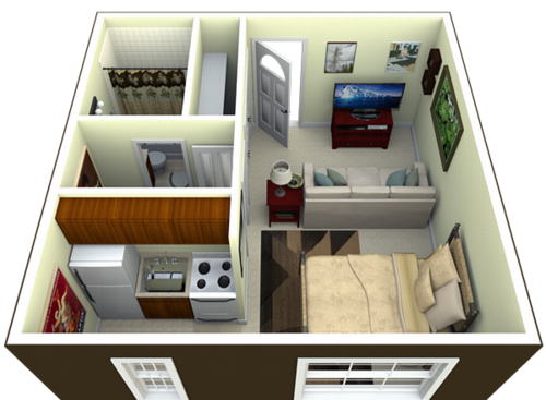 Bridgeway: Beds - Studio: Baths - 1: SqFt Range - 365 to 365