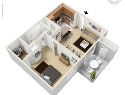 Pima: Beds - 1: Baths - 1: SqFt Range - 655 to 655