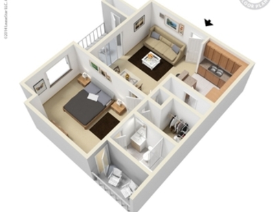 Agave: Beds - 1: Baths - 1: SqFt Range - 688 to 688