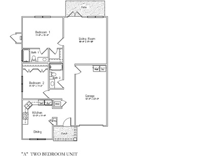 A: Beds - 2: Baths - 2: SqFt Range - 1569 to 1569