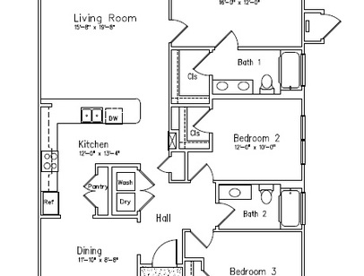 C: Beds - 3: Baths - 2: SqFt Range - 1562 to 1562
