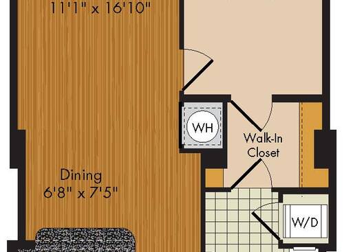 A7 1 Bedroom Apartment in Downtown Arlington VA