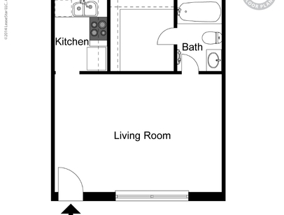 Studio - Starting at $635: Beds - Studio: Baths - 1: SqFt Range - 506 to 506