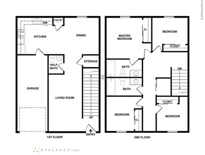 4 Bedroom/2.5 Bath: Beds - 4: Baths - 2.5: SqFt Range - 1400 to 1492