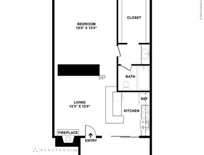 Plan S2: Beds - Studio: Baths - 1: SqFt Range - 610 to 610