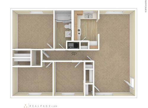 3 Bedroom: Beds - 3: Baths - 1: SqFt Range - 500 to 500