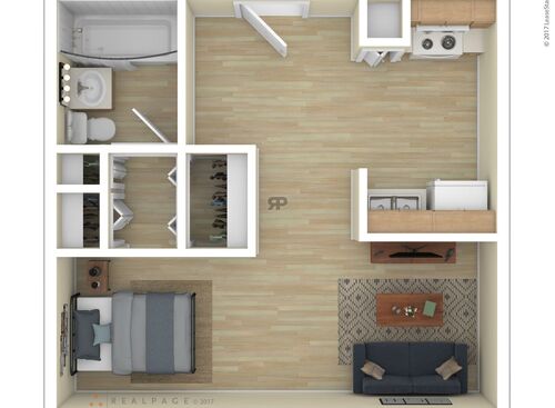 Studio: Beds - Studio: Baths - 1: SqFt Range - 348 to 348