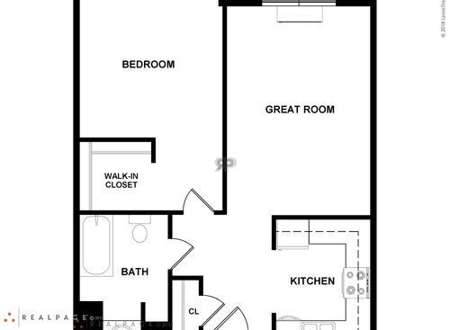 1 Bedroom: Beds - 1: Baths - 1: SqFt Range - 691 to 691