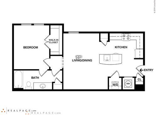 AB260: Beds - 1: Baths - 1: SqFt Range - 692 to 692