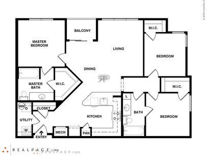 3BR: Beds - 3: Baths - 2: SqFt Range - 1298 to 1298