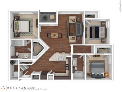 3BR: Beds - 3: Baths - 2: SqFt Range - 1298 to 1298