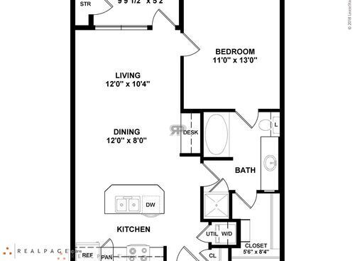 Aspen: Beds - 1: Baths - 1: SqFt Range - 700 to 700