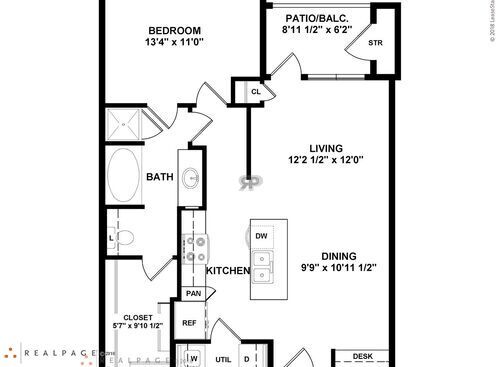 Live Oak: Beds - 1: Baths - 1: SqFt Range - 777 to 777