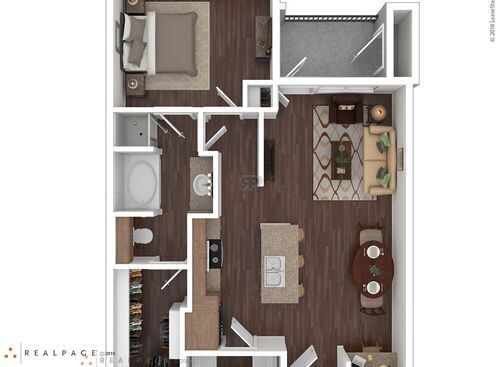 Live Oak: Beds - 1: Baths - 1: SqFt Range - 777 to 777