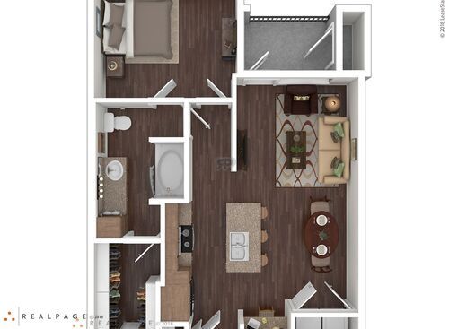 Maple: Beds - 1: Baths - 1: SqFt Range - 777 to 777