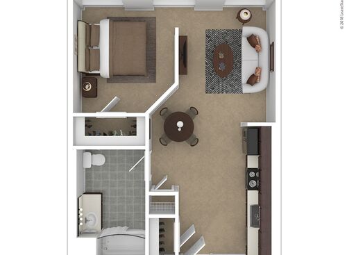 Studio: Beds - Studio: Baths - 1: SqFt Range - 474 to 474