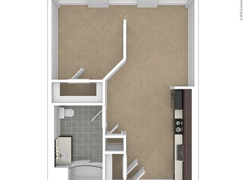 Studio: Beds - Studio: Baths - 1: SqFt Range - 474 to 474