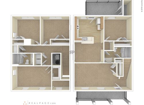 4 Bedroom: Beds - 4: Baths - 2: SqFt Range - 1548 to 1548