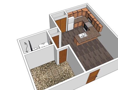 1X1 Small: Beds - 1: Baths - 1: SqFt Range - 650 to 650