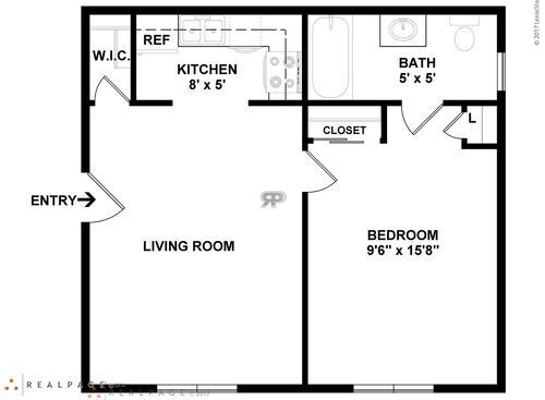 1 Bedroom: Beds - 1: Baths - 1: SqFt Range - 500 to 500