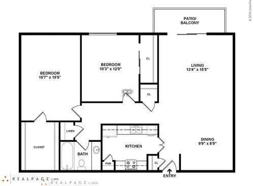 B1: Beds - 2: Baths - 1: SqFt Range - 925 to 925
