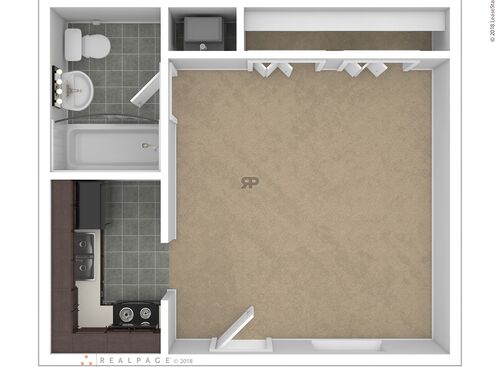 Studio: Beds - Studio: Baths - 1: SqFt Range - 365 to 365