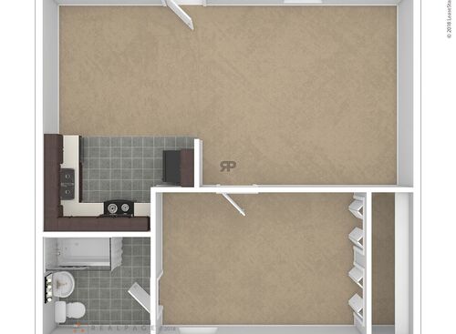 1 Bedroom: Beds - 1: Baths - 1: SqFt Range - 460 to 460