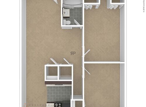 2 Bedroom: Beds - 2: Baths - 1: SqFt Range - 1200 to 1200