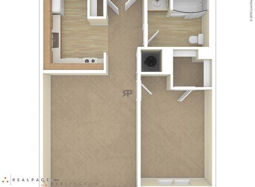 1 Bedroom: Beds - 1: Baths - 1: SqFt Range - 678 to 678