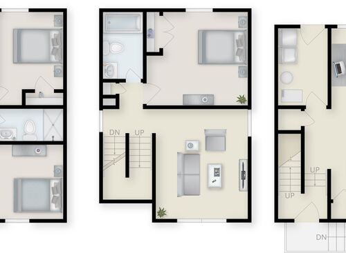 4 BED: Beds - 4: Baths - 2: SqFt Range - 1312 to 1312