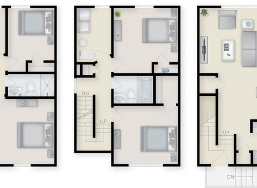 5 BED: Beds - 5: Baths - 2: SqFt Range - 1424 to 1424